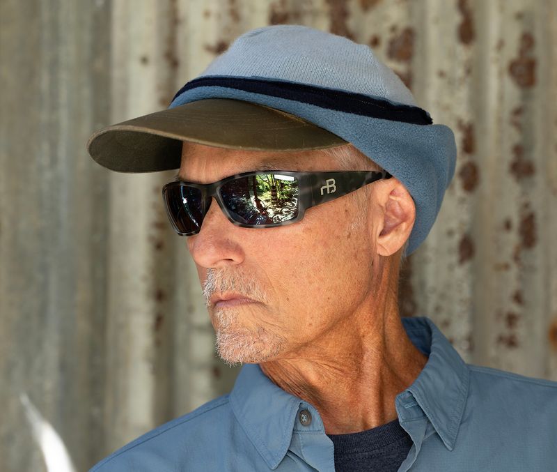 Angler Wool Ball Cap Cover For Cold Days on the Water by Leslie Kregel