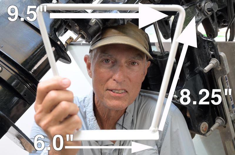 Transom Saver - Small Outboard Motor Transom Saver