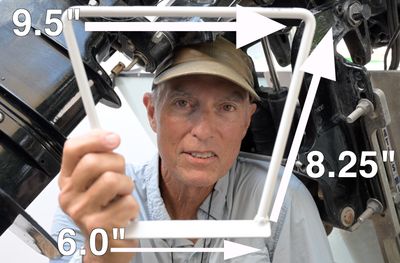 Transom Saver - Small Outboard Motor Transom Saver