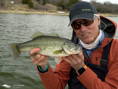 texas fly fishing for bass amon g carter lake