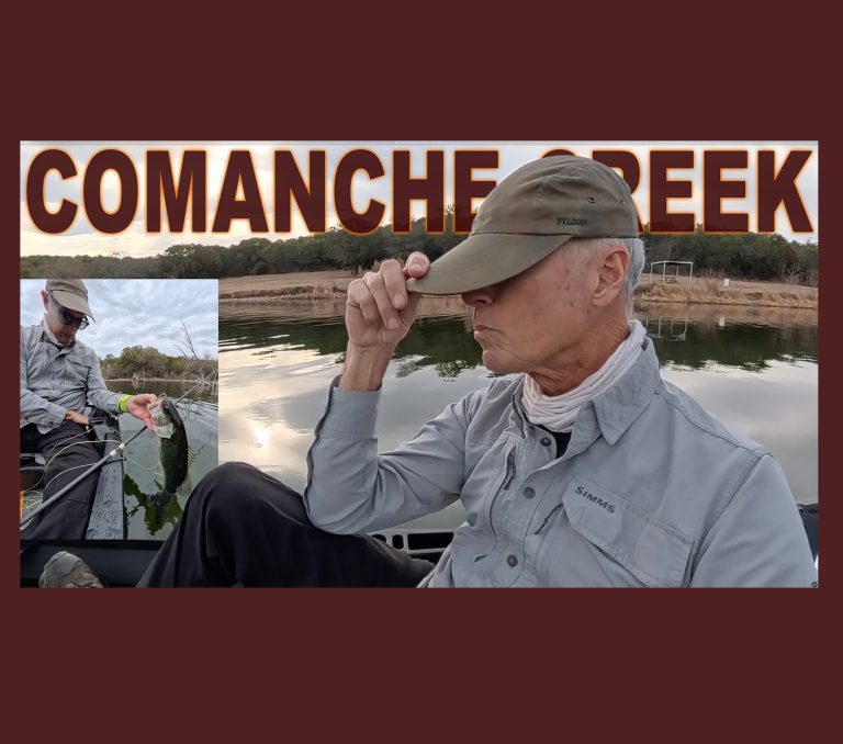 texas comanche creek bass on fly