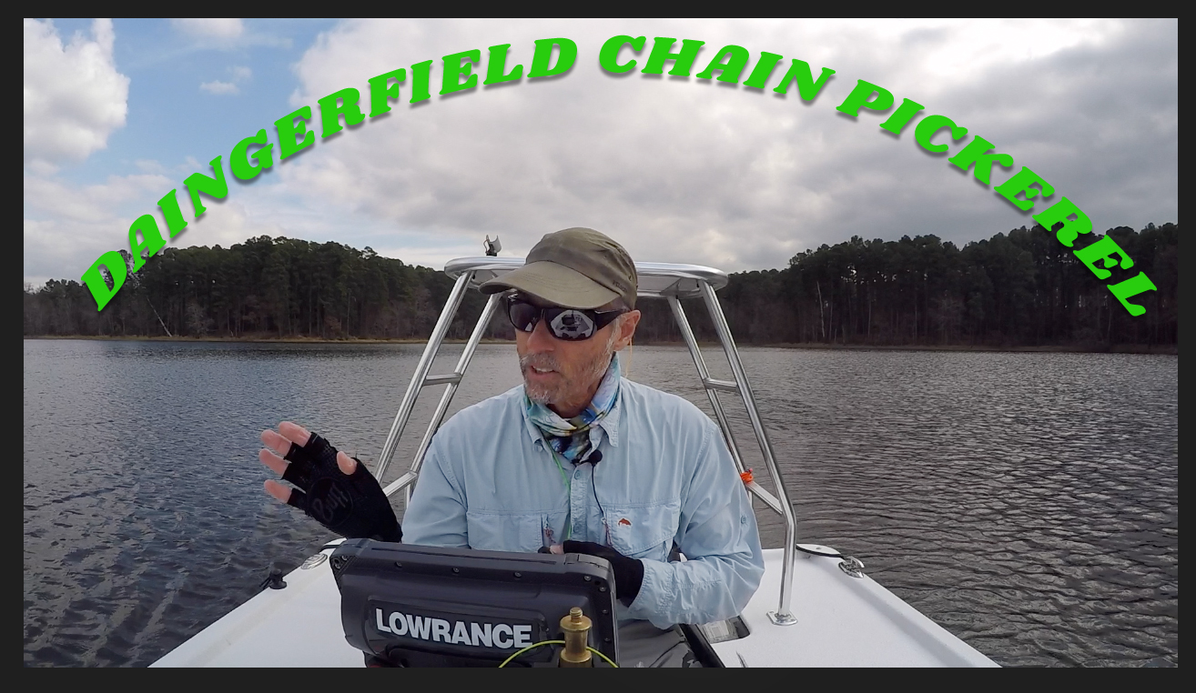 Daingerfield flyfishing for pickerel
