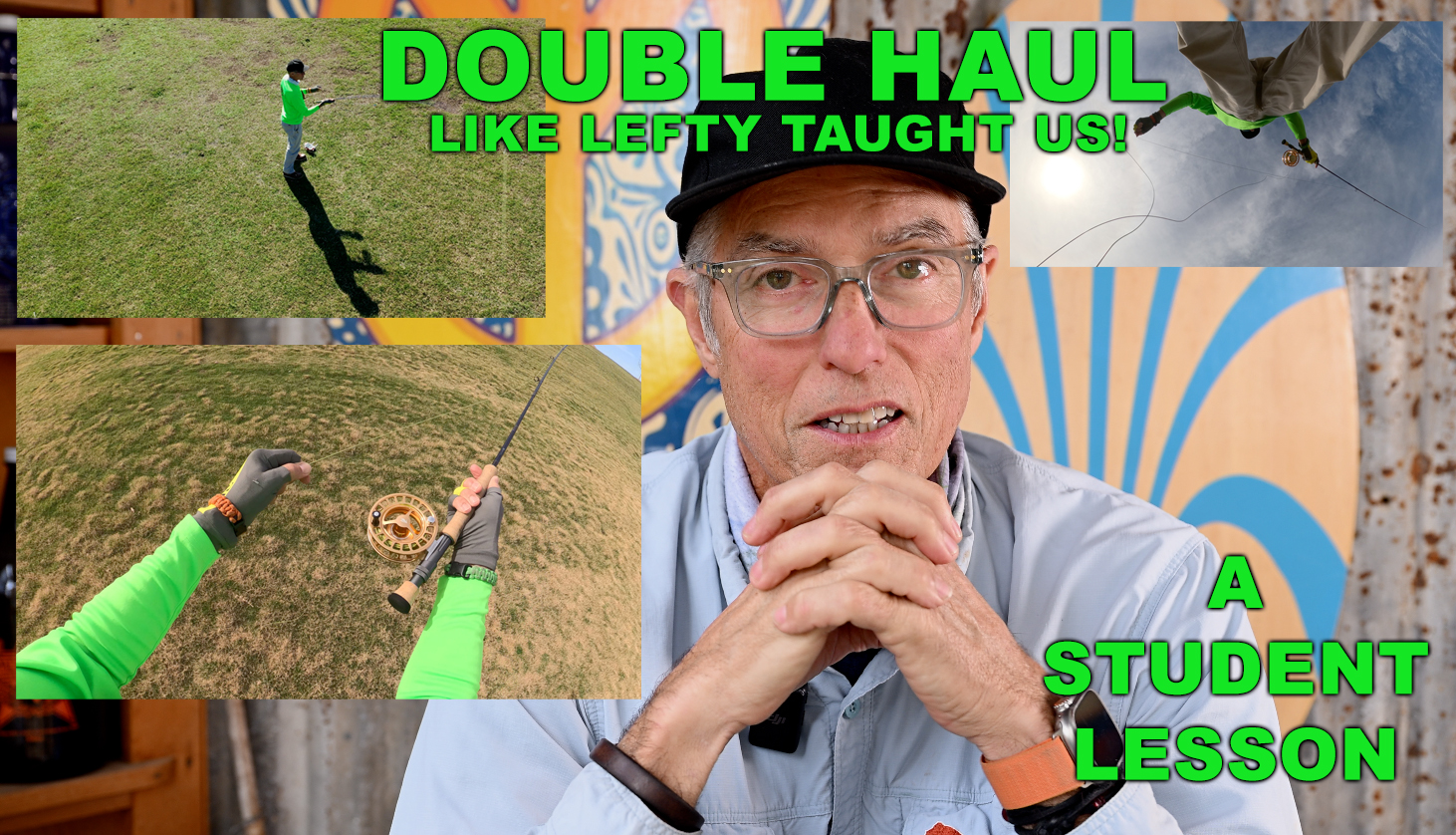 double haul casting technique style