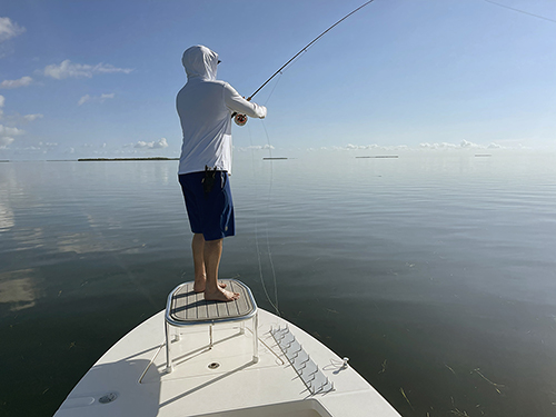 fly line management fly mat florida everglades