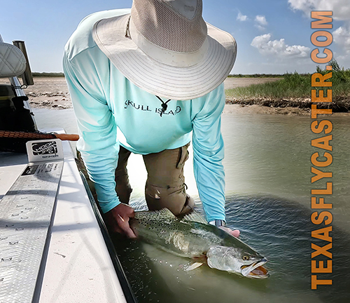 Lower Laguna Madre July 2023 fly fishing
